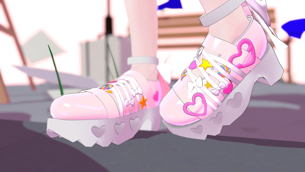 【VRchat向け】 ☆パステルカラー☆【ヨズキ・ソラハ対応】