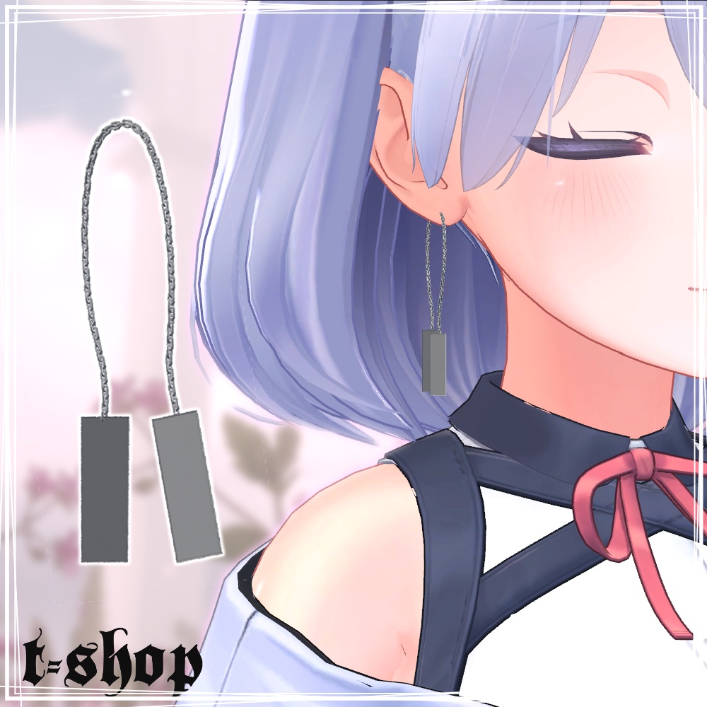 【VRchat向け】 *:゜:☆イヤリング☆゜:*【全アバター対応】