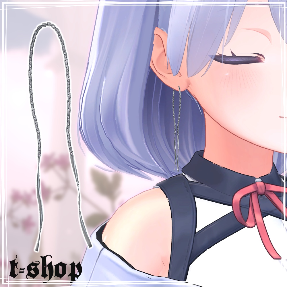 【VRchat向け】 *:゜:☆イヤリング☆゜:*【全アバター対応】