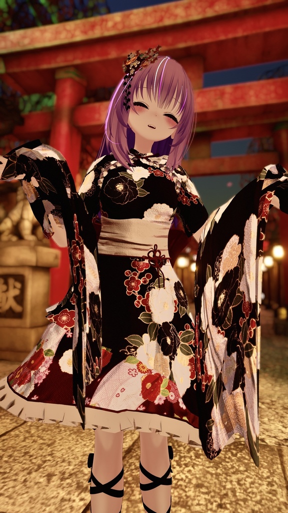 無料【VRChat】なぎのきもの【凪対応】