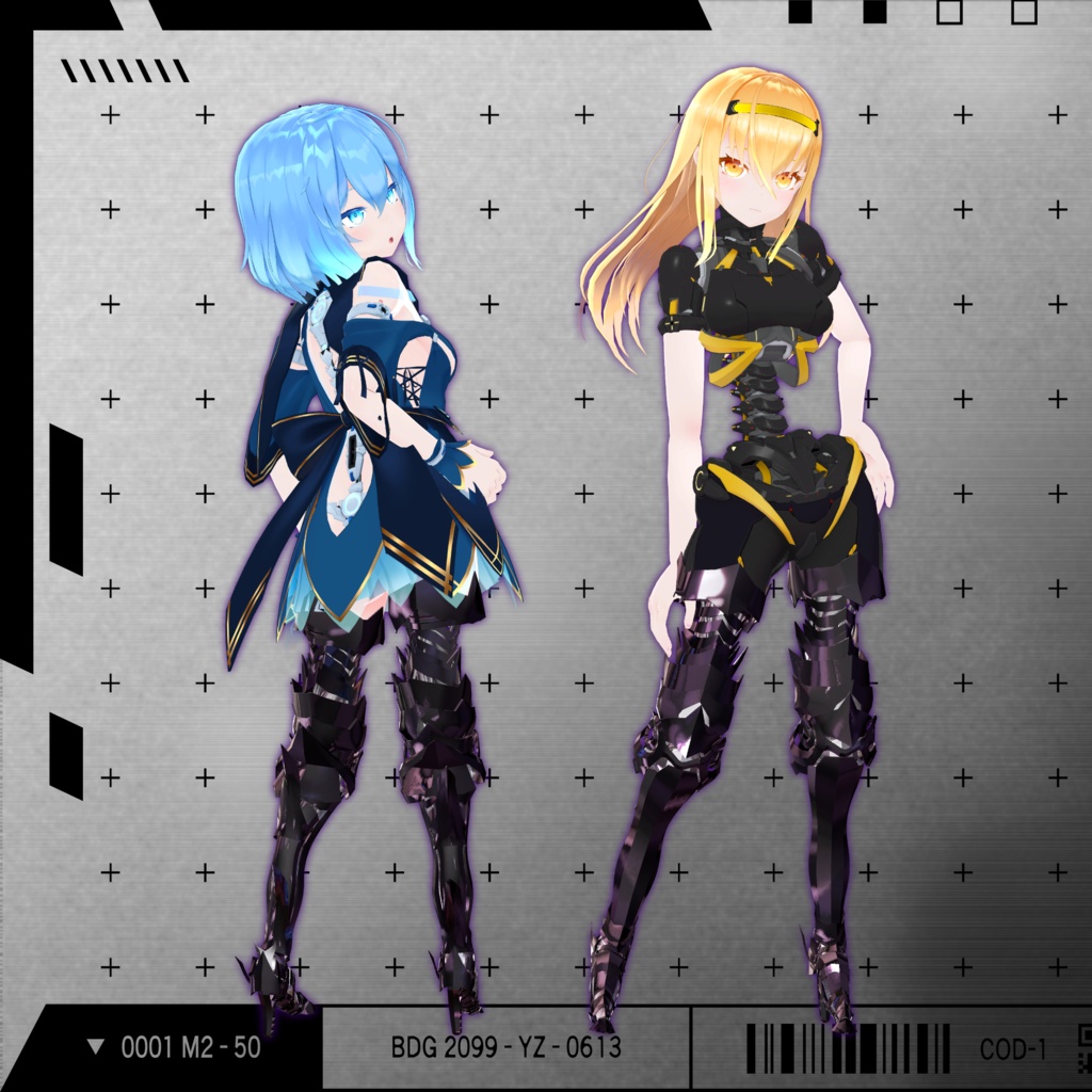 【VRChat】 *:゜ほぼ全アバター対応 機械足:*【14アバターセットアップ済み全部入り】