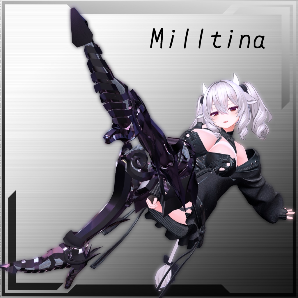 【VRChat】 *:゜ほぼ全アバター対応 機械足:*【14アバターセットアップ済み全部入り】