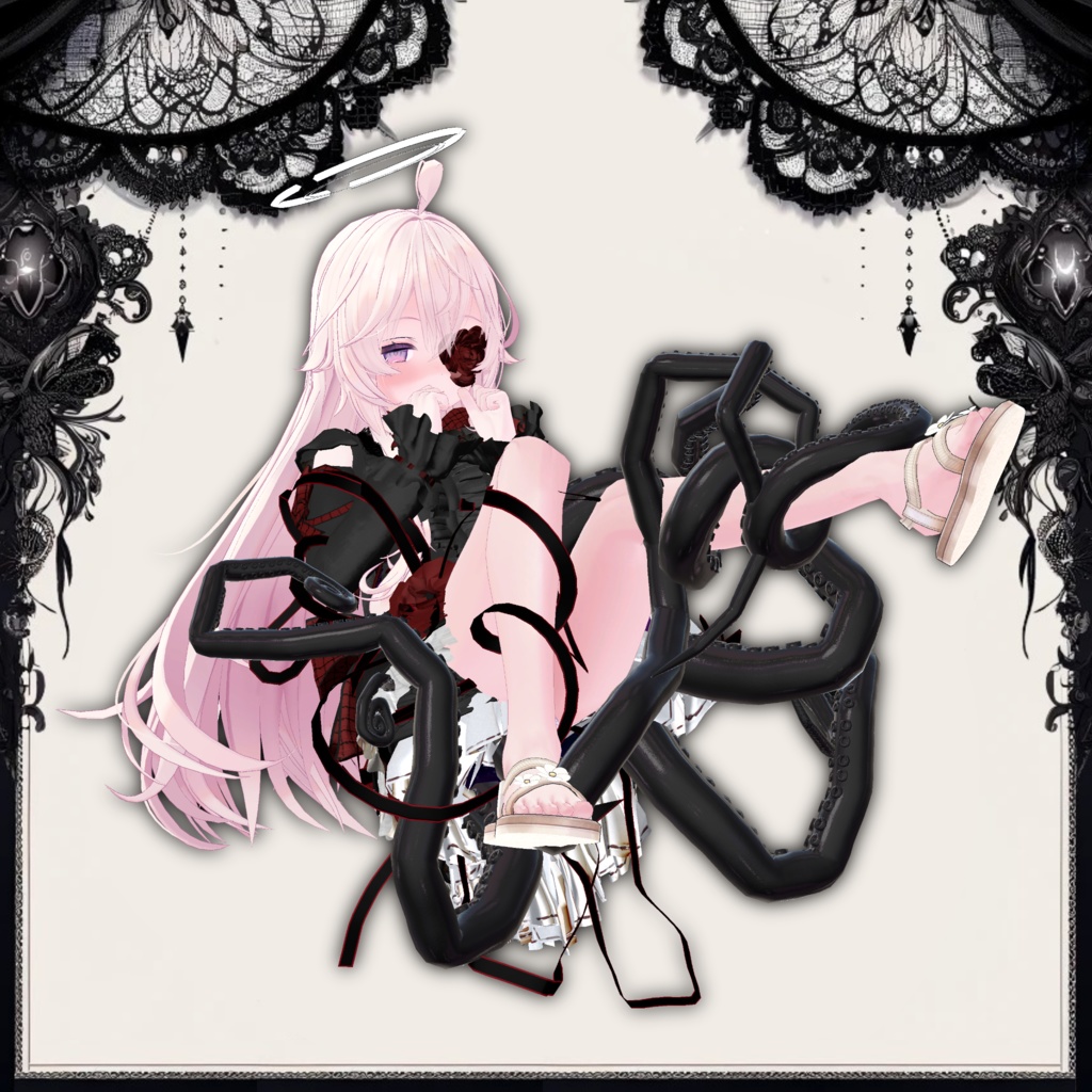 【VRChat】 *:DarkDress ver.Cthulhu:*【現在9アバター対応】