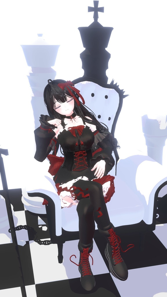 【VRChat】 *:Ebon Apple Princess:*【現在7アバター対応】