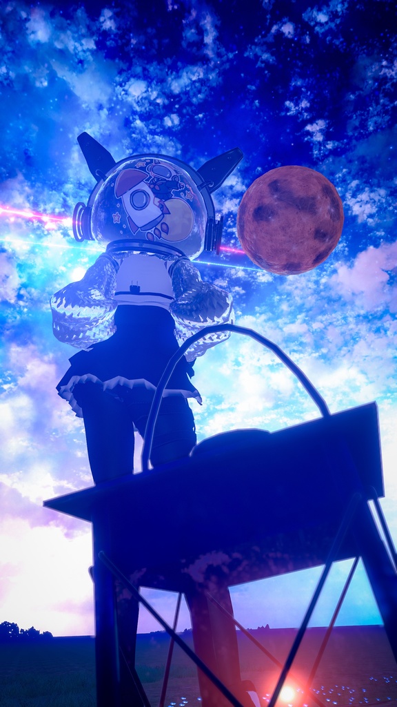 【VRChat】 *:゜♡CosmicRabbit+LightMoon♡:*【現在:6アバター対応】