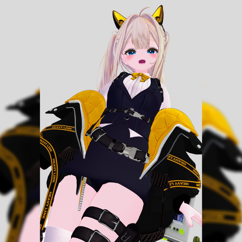 【VRChat】 *:゜電猫彩酒 CyberCatCocktail *【複数アバター対応 】