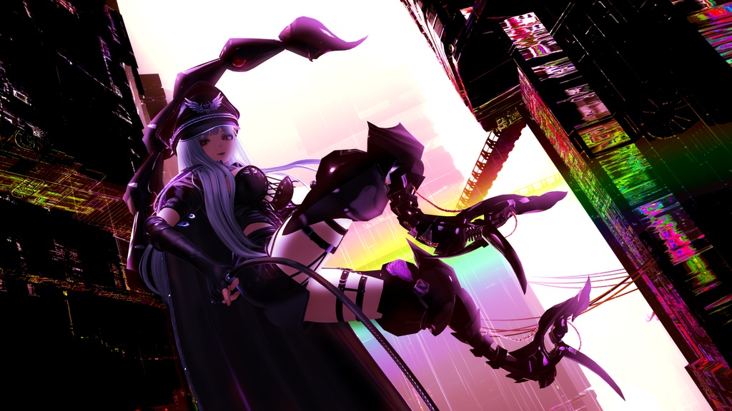 【VRChat】 *:゜電骸蠢群 Cyber Necrotic Swarm *【ほぼ全アバター対応 】