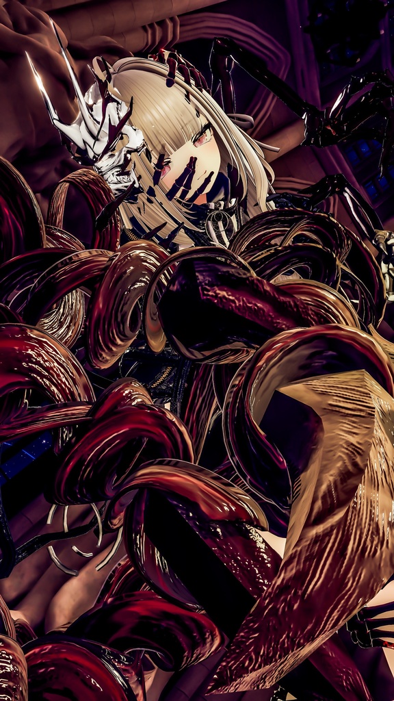 【全アバター対応 】 *:゜冥縛織手 Meibaku Woven Hand🧬 *【VRChat】