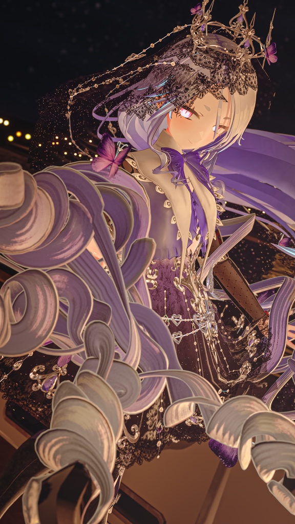 【全アバター対応 】 *:゜冥縛織手 Meibaku Woven Hand🧬 *【VRChat】