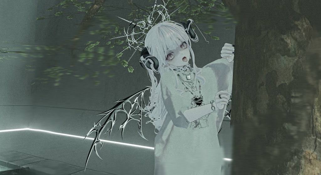 【全アバター対応 】 *:゜冥鴉幻舞 Sinister Plume *【VRChat】