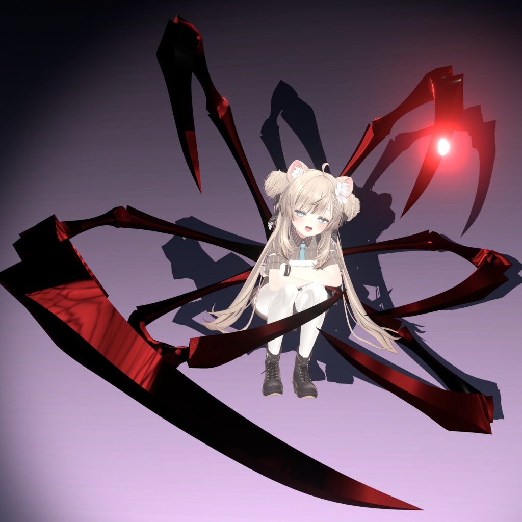 【全アバター対応 】 *:゜ 背棘鉤爪 Insect Claw *【VRChat】