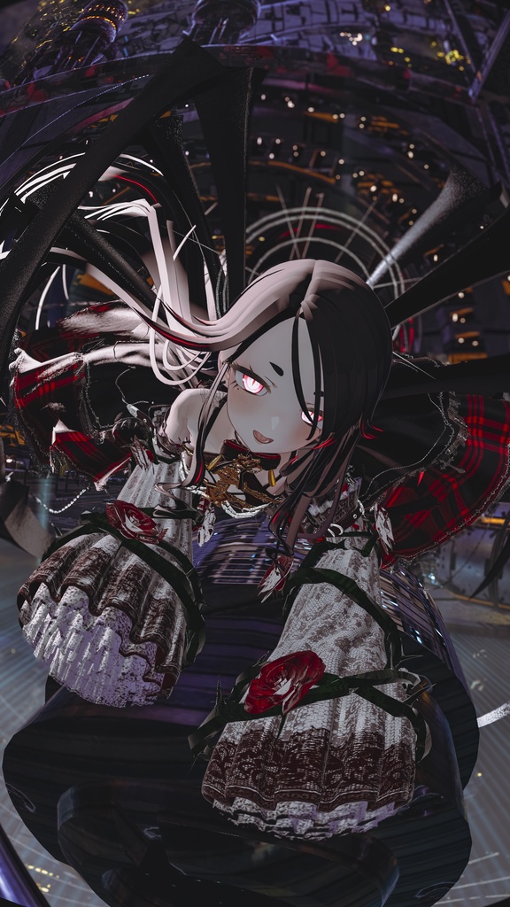 【全アバター対応 】 *:゜ 背棘鉤爪 Insect Claw *【VRChat】