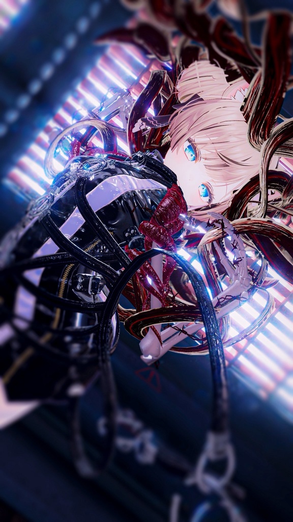 【VRChat】 *:゜神哭シリーズ第2弾 全アバター対応 異腕神哭Graspless*【全アバター対応】