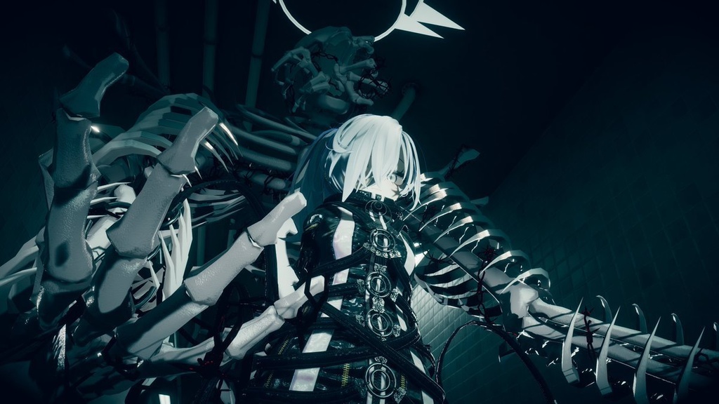 【VRChat】 *:゜神哭シリーズ第4弾 全アバター対応 無名神哭 The Nameless*【全アバター対応】