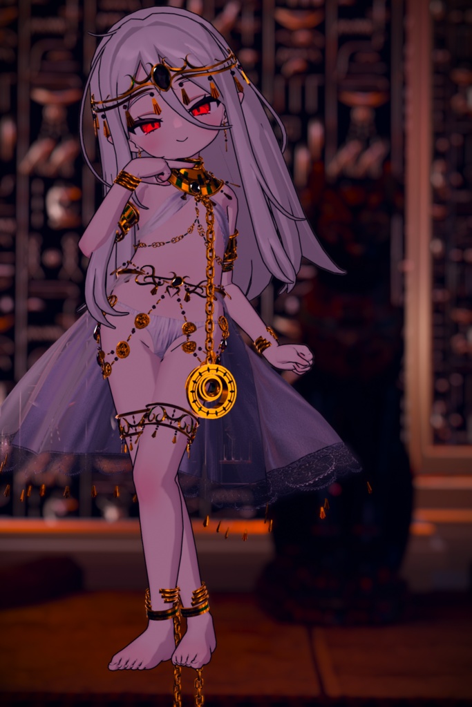 【VRChat】*:゜日輪神装/ Solar Eclipse Vestment *【13+αアバター対応】