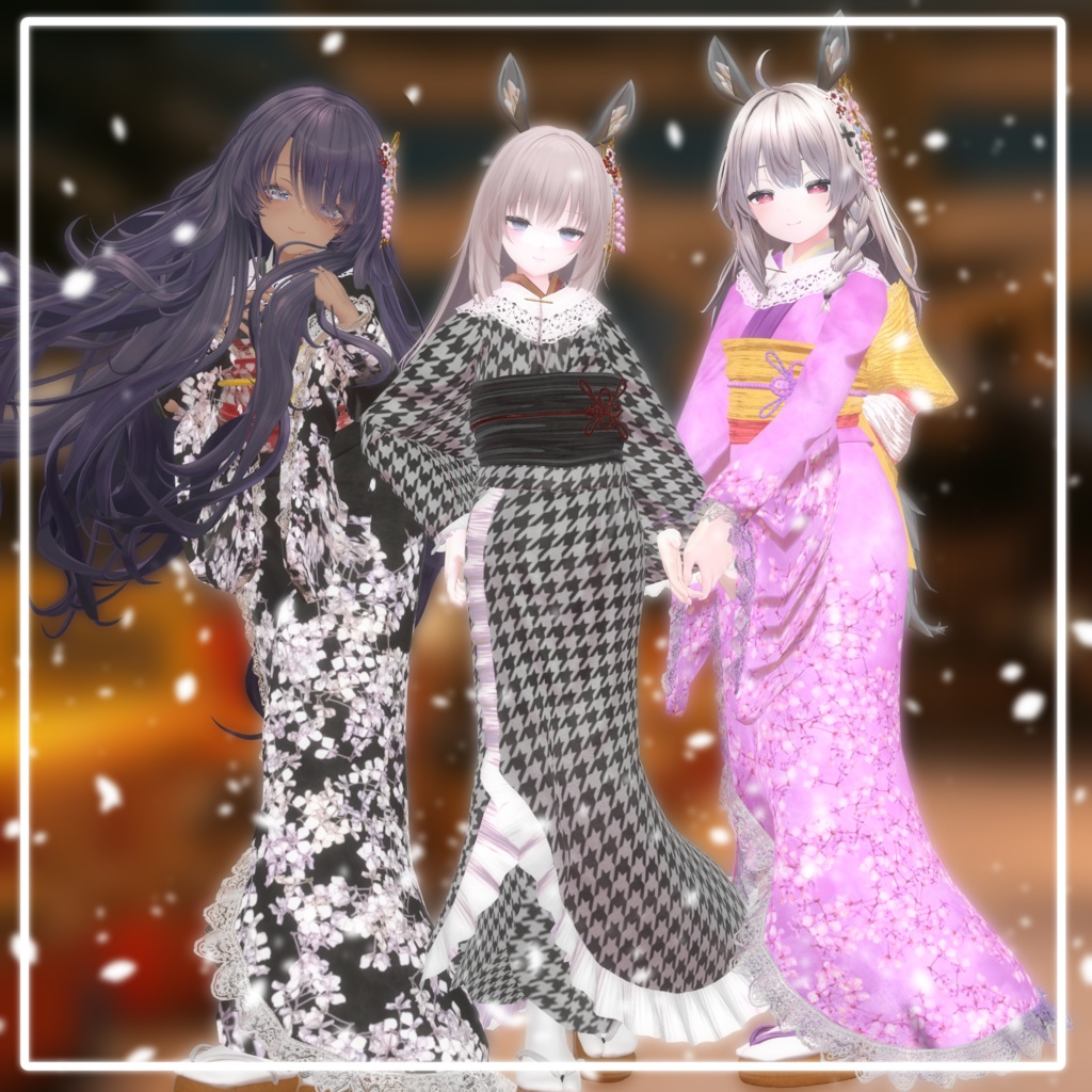 🎊年末セール🎊【VRChat】*:゜よなぎ*【8+αアバター対応and一部全アバター対応】