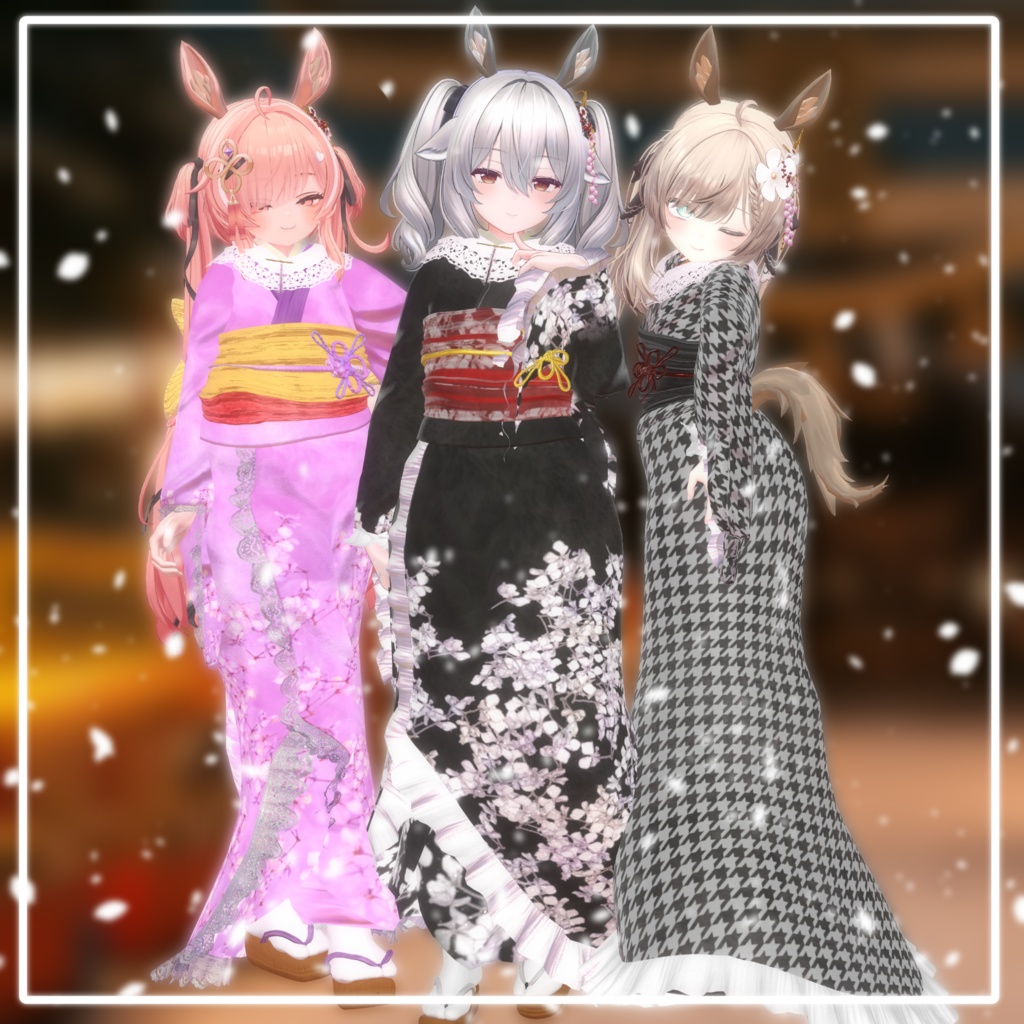 🎊年末セール🎊【VRChat】*:゜よなぎ*【8+αアバター対応and一部全アバター対応】