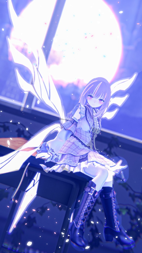 ❣❣❣販売開始セール❣❣❣【VRChat 】 *:゜🌙Winglibris🌙 *【全アバター対応】