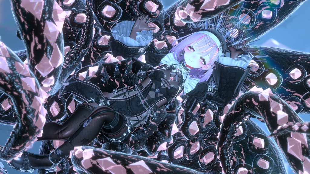❣❣❣期間限定セール中❣❣❣【VRChat 】 *:゜ Geometric Abyssal Limb🧬 *【全アバター対応】