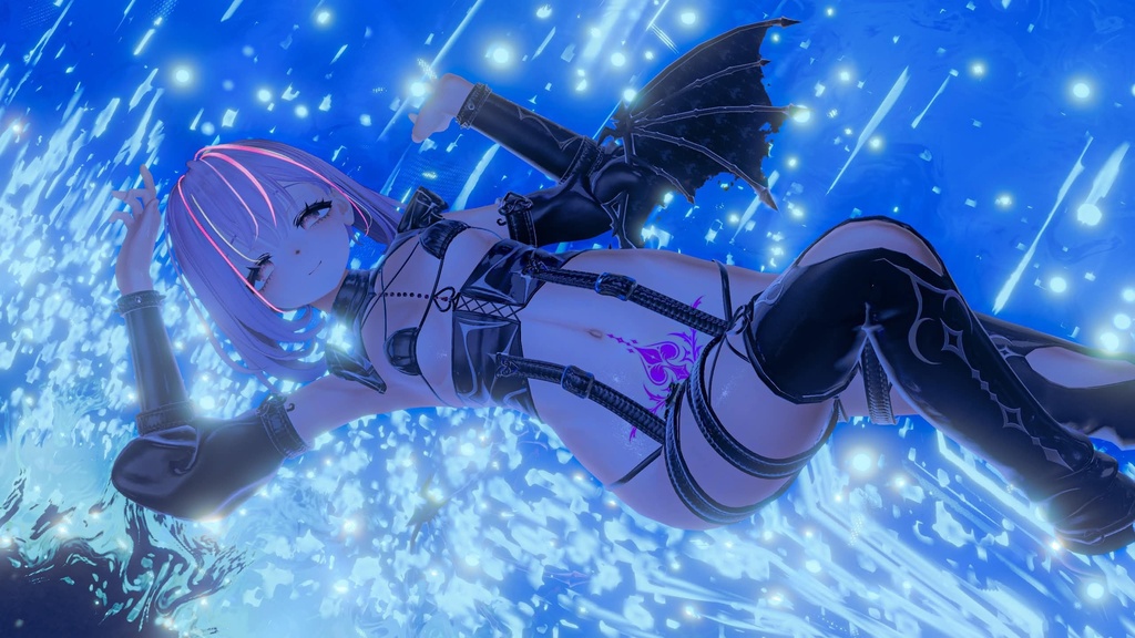 販売:10/15~〖4日間限定SALE〗♠ SpadeHex ♠〖VRChat / 11+αアバター対応〗