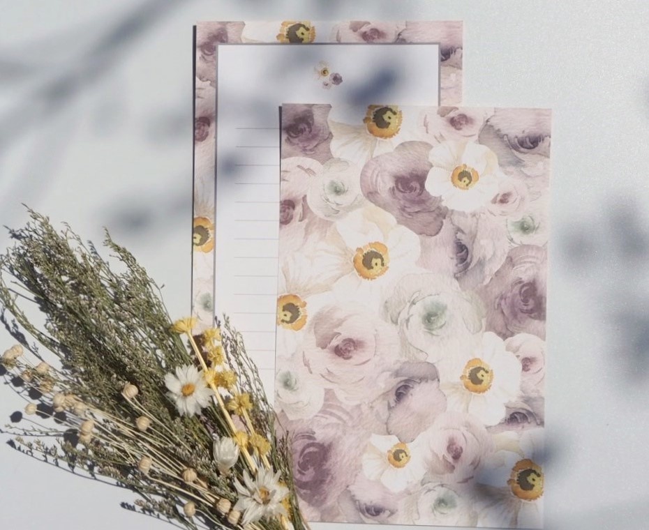 Letter set〖rose pool〗