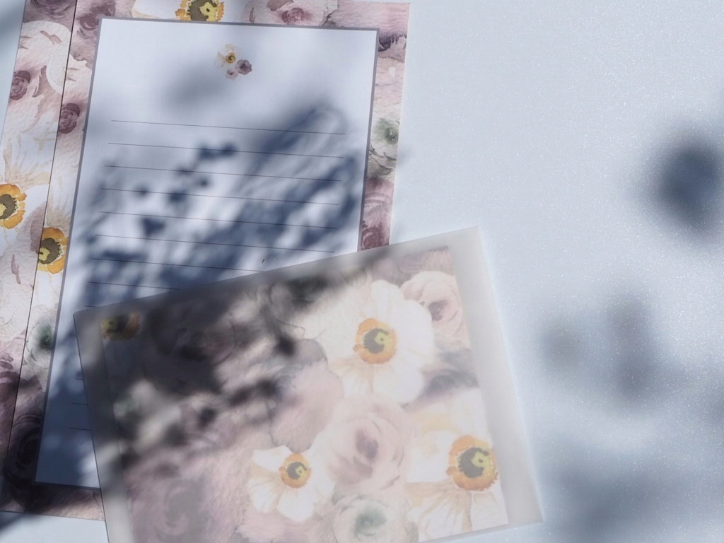 Letter set〖rose pool〗