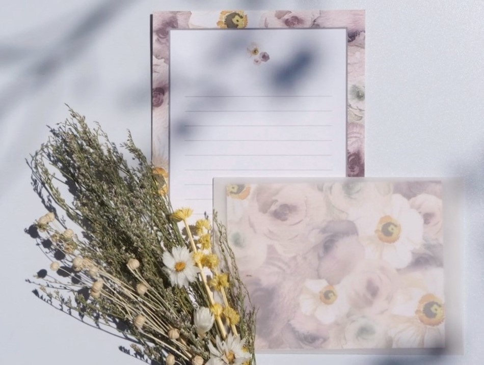 Letter set〖rose pool〗
