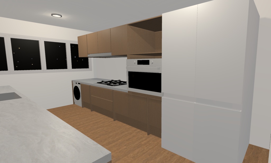 【VRchat】Cozy house with wood interiors