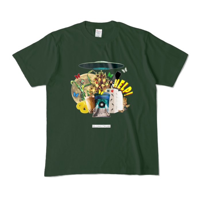 コントコラージュTシャツ(カラー4色)