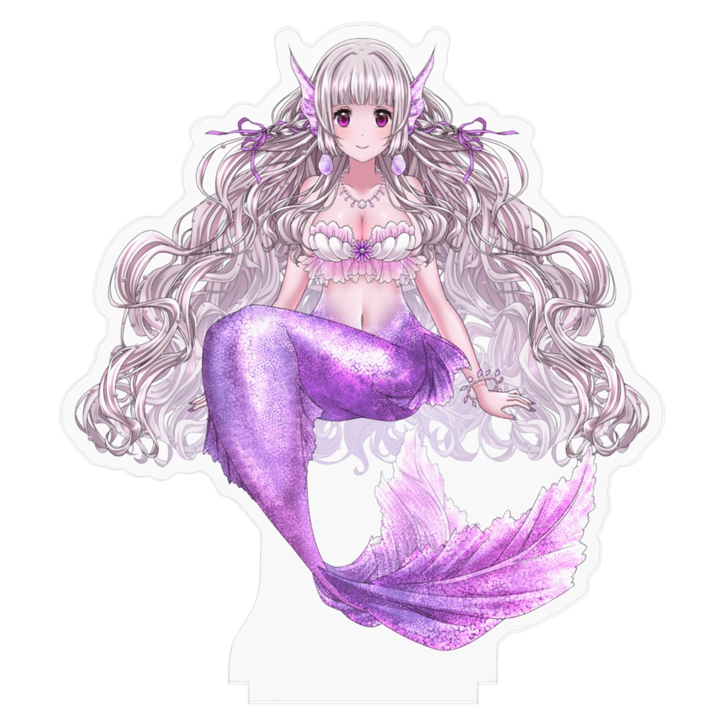 黒種りむ マーメイドアクリルフィギュア