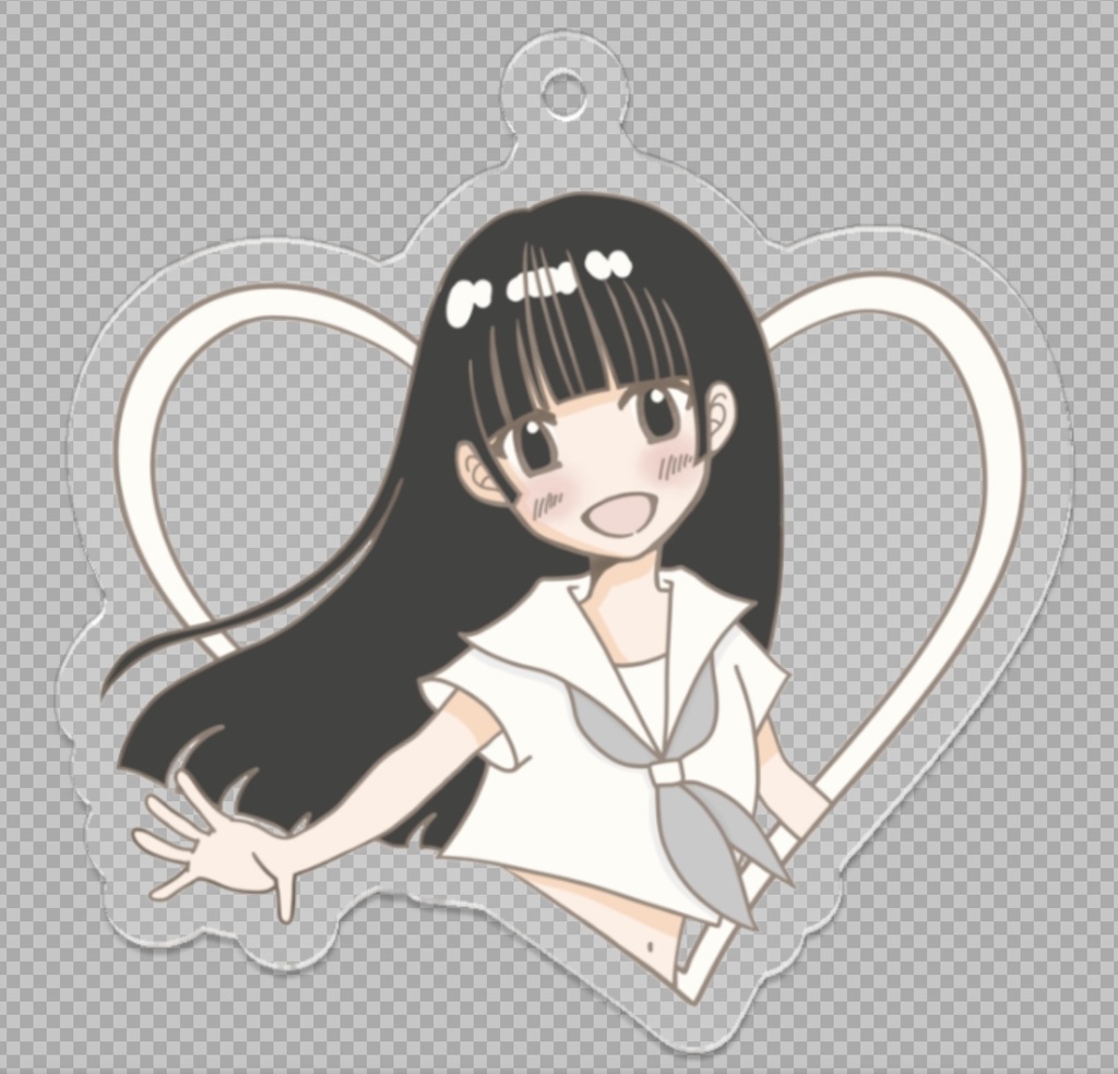 でんぱ組.incあいざわりさアクリルキーホルダー(なまえ無し)