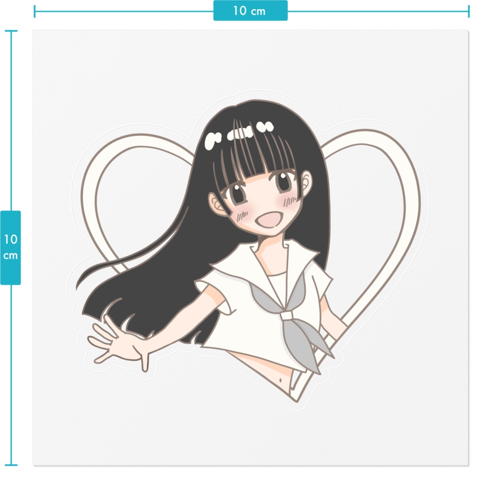 でんぱ組.inc相沢梨紗ステッカー