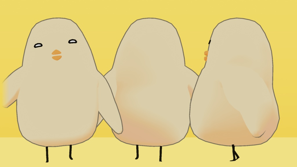 【無料VRCアバター】ひよとり