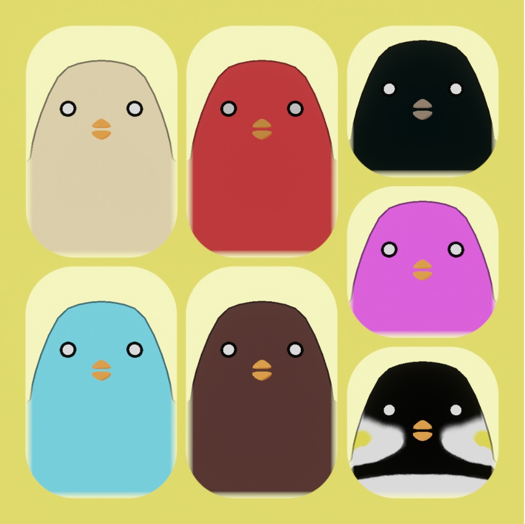 【無料VRCアバター】ひよとり