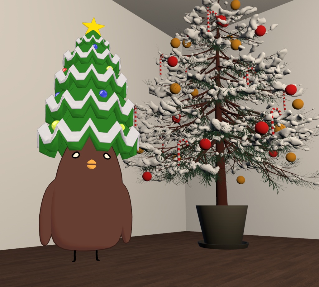 【VRCひよとり専用衣装】ピヨスマス【クリスマス衣装】