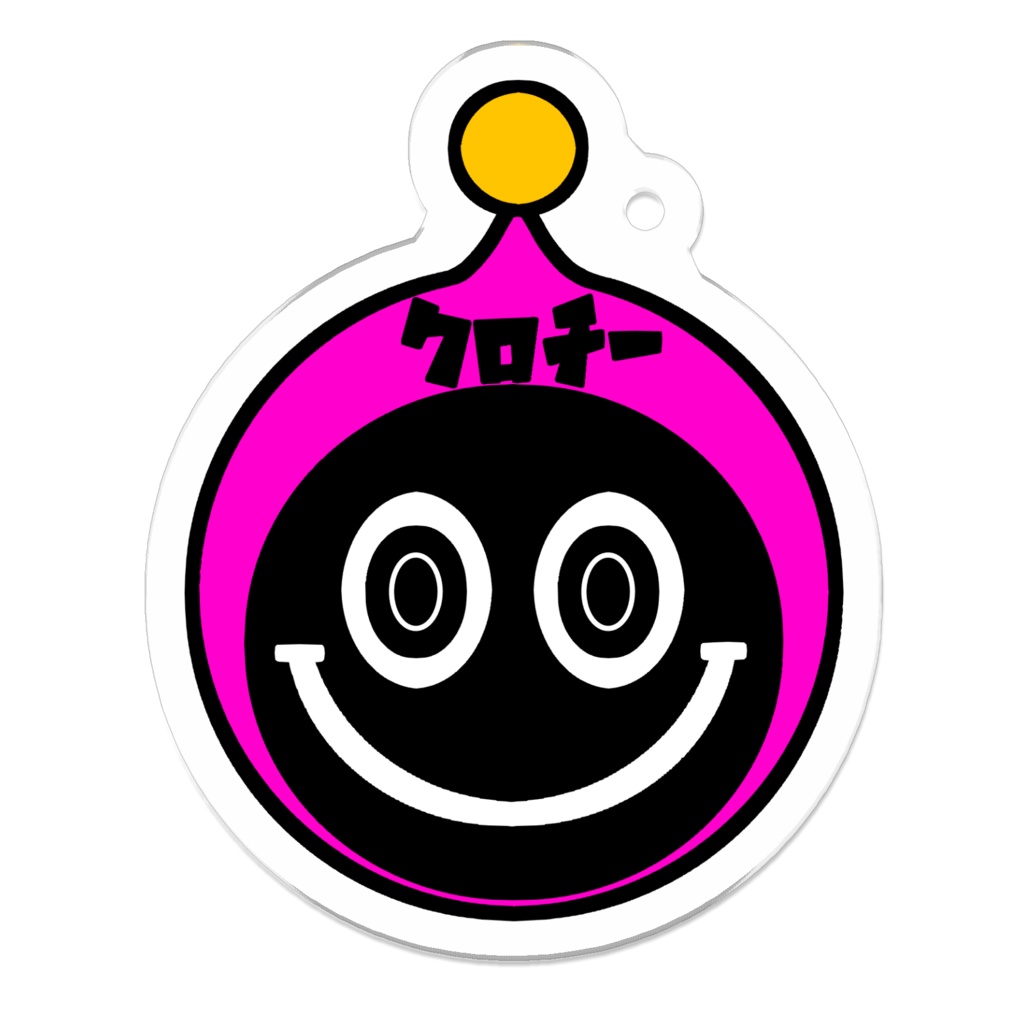 TKG×MANA TKG隊長クロチー アクリルキーホルダー 5×5cm