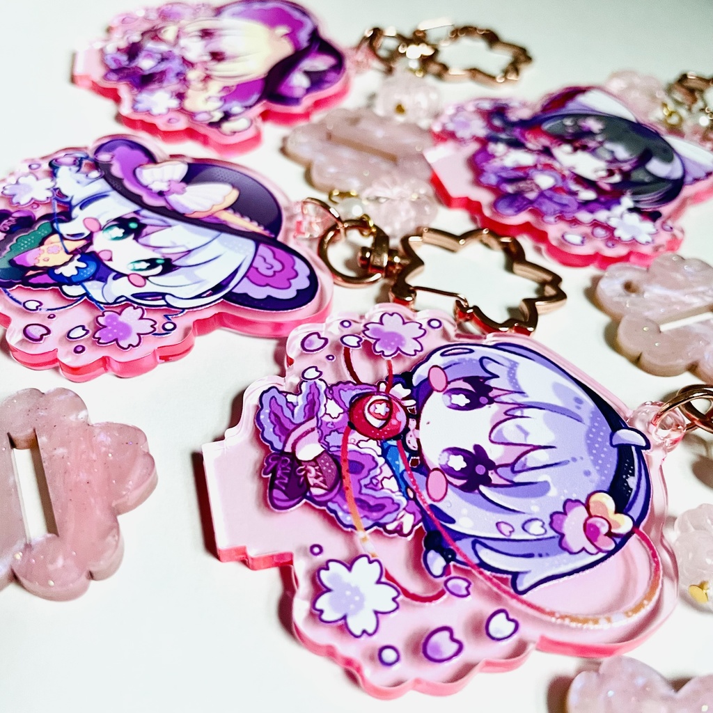 【製造終了】東方Project さくらキーホルダー