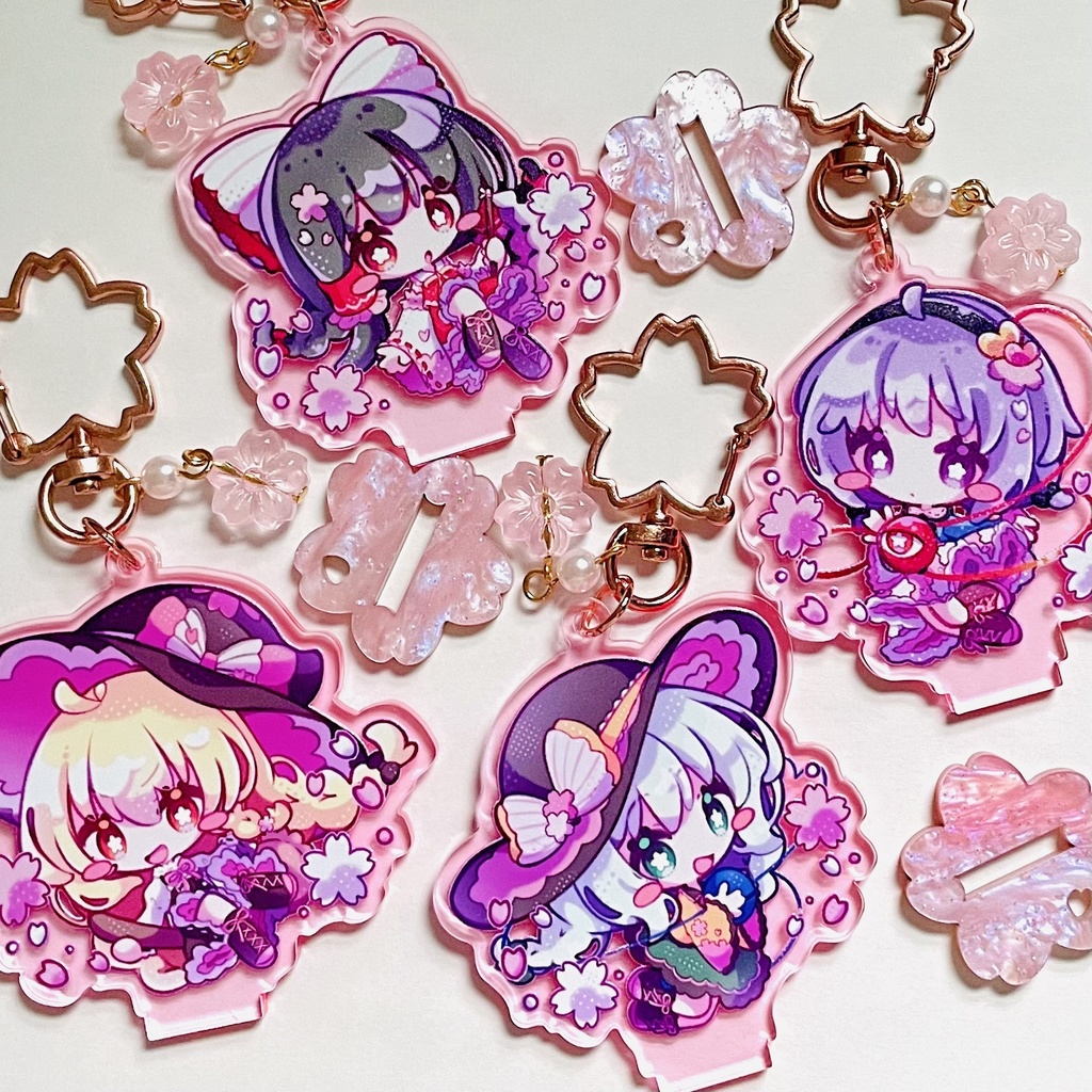 【製造終了】東方Project さくらキーホルダー