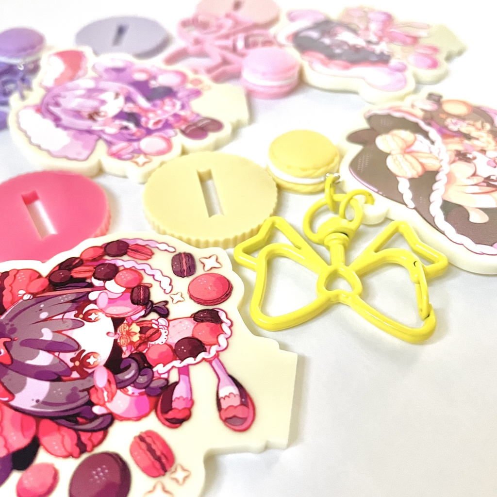 東方Project マカロンアクキー(再頒)