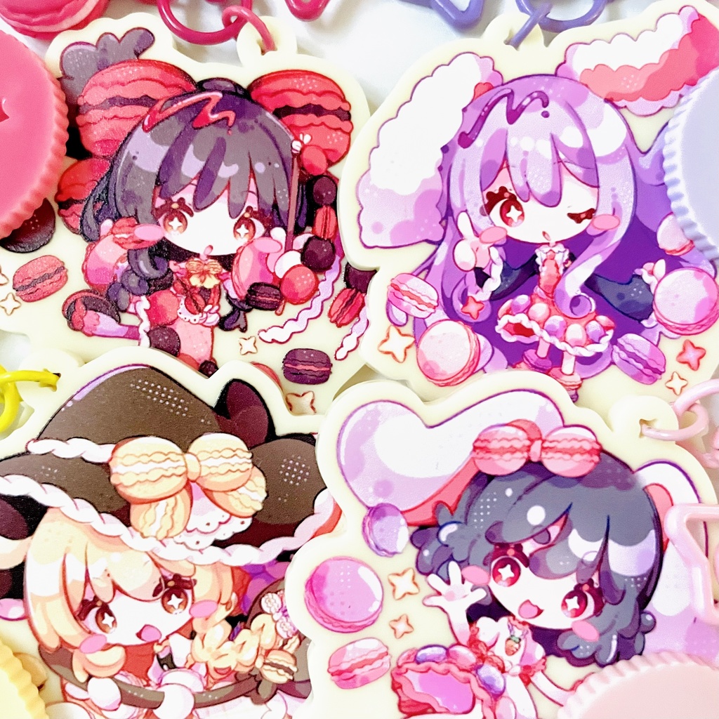 東方Project マカロンアクキー(再頒)