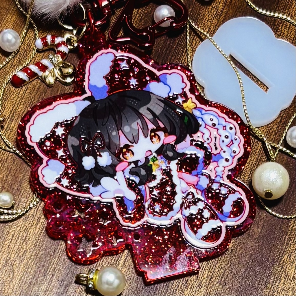 東方Project サンタれいむアクキー