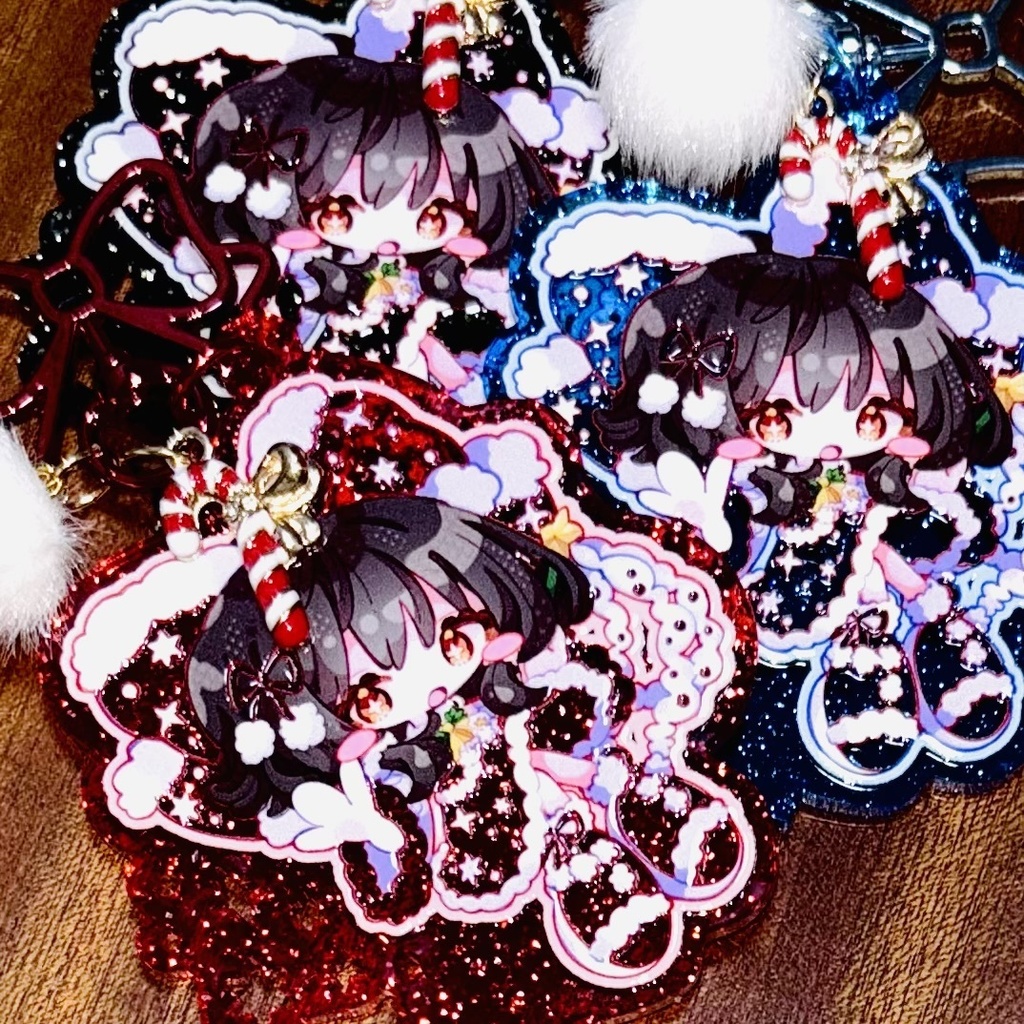 東方Project サンタれいむアクキー