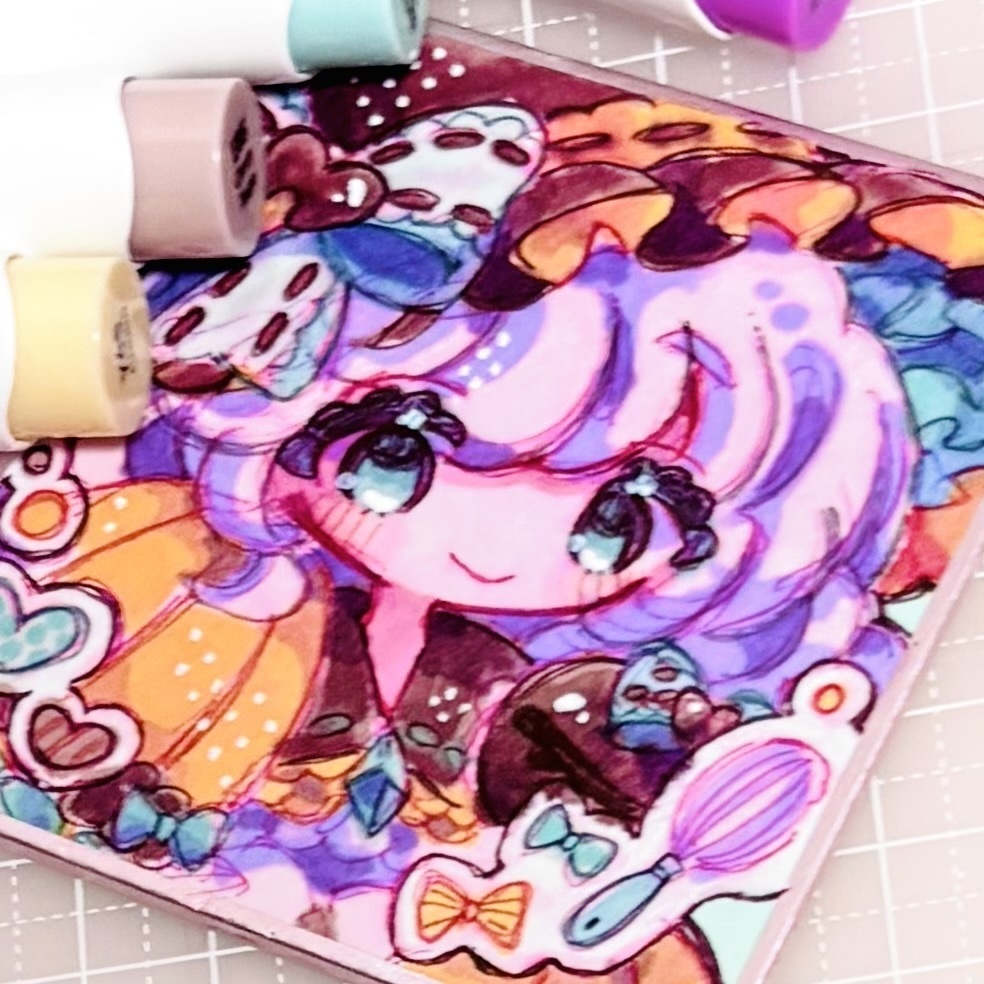 東方Project 直筆ワンドロ豆色紙 こいし