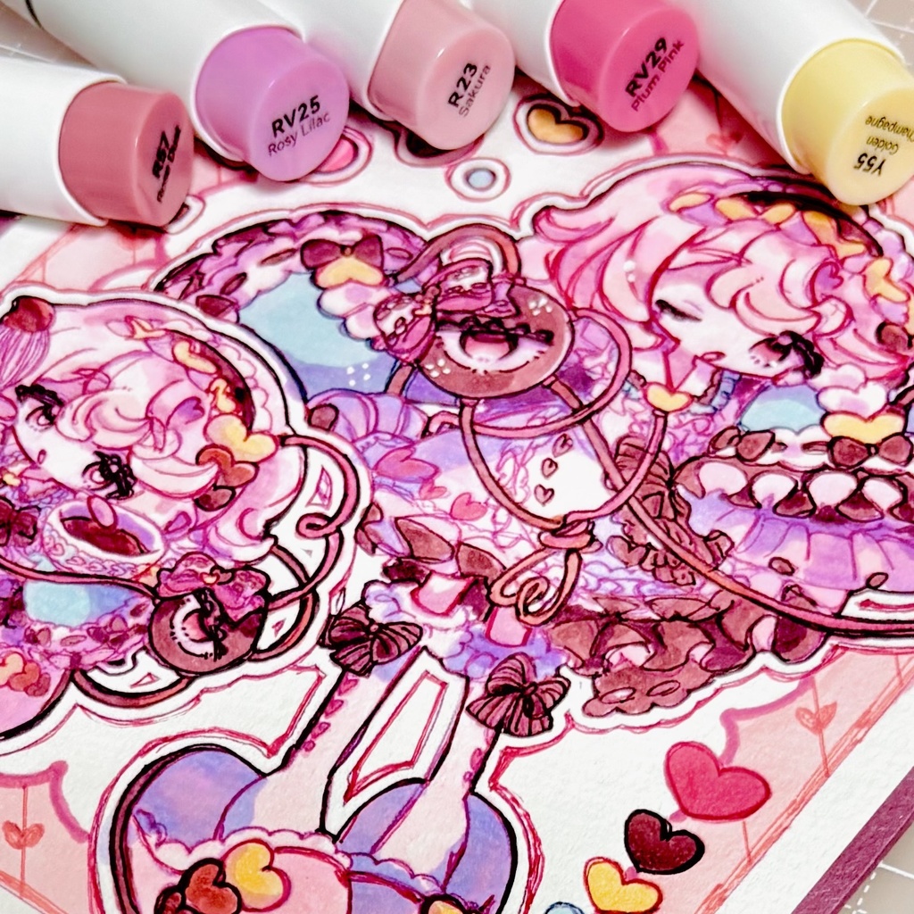 東方Project 直筆詰め込みミニ色紙 さとり