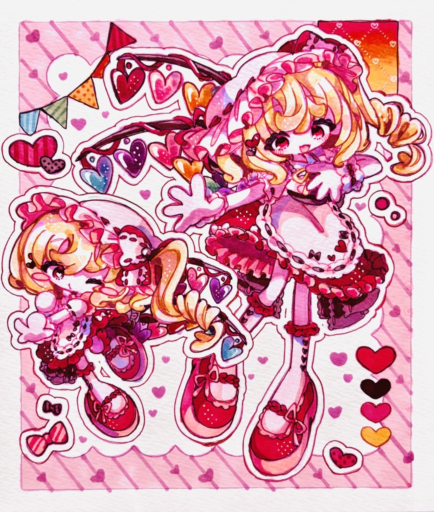 詰め込み リクエスト小色紙