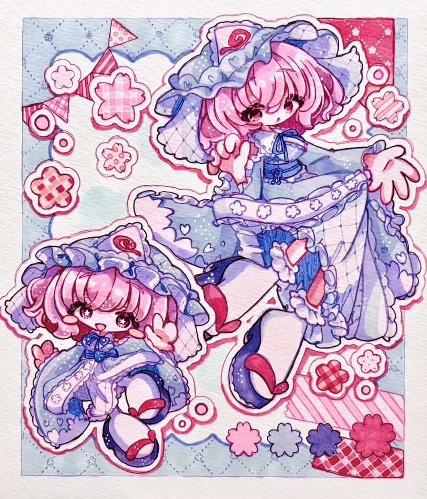 詰め込み リクエスト小色紙