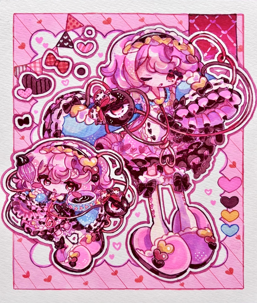 詰め込み リクエスト小色紙