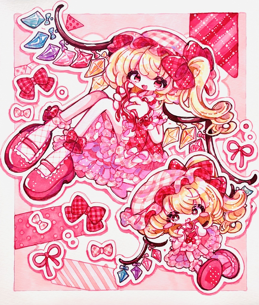 詰め込み リクエスト小色紙