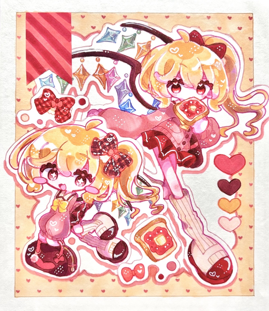 東方Project 直筆中色紙 フランドール