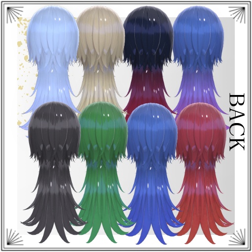 発売セール🎉【VRC想定MA対応】レイヤールナウルフ【複数アバター対応】